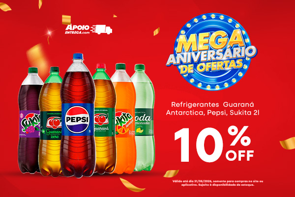 Refrigerante guarana até 31/05